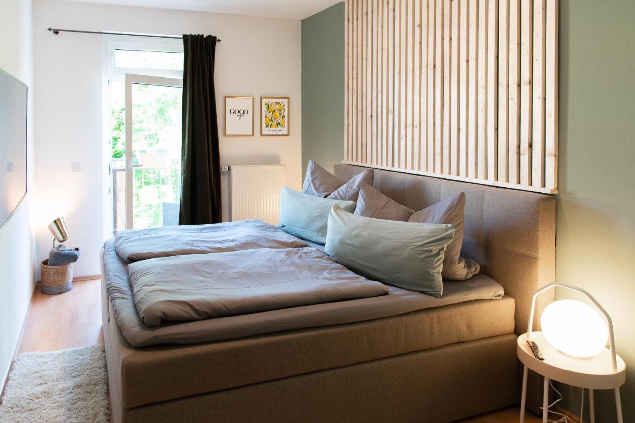 Stilvolles Apartment - Balkon, Netflix, Nespresso, Zentral, Messe Chemnitz Kültér fotó