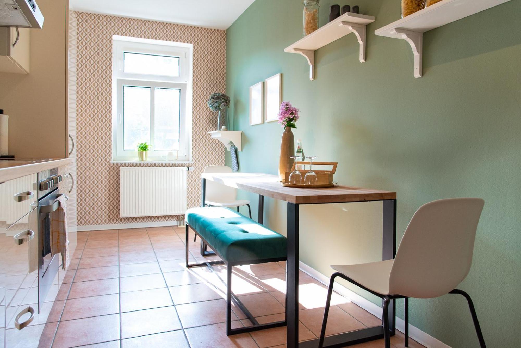 Stilvolles Apartment - Balkon, Netflix, Nespresso, Zentral, Messe Chemnitz Kültér fotó