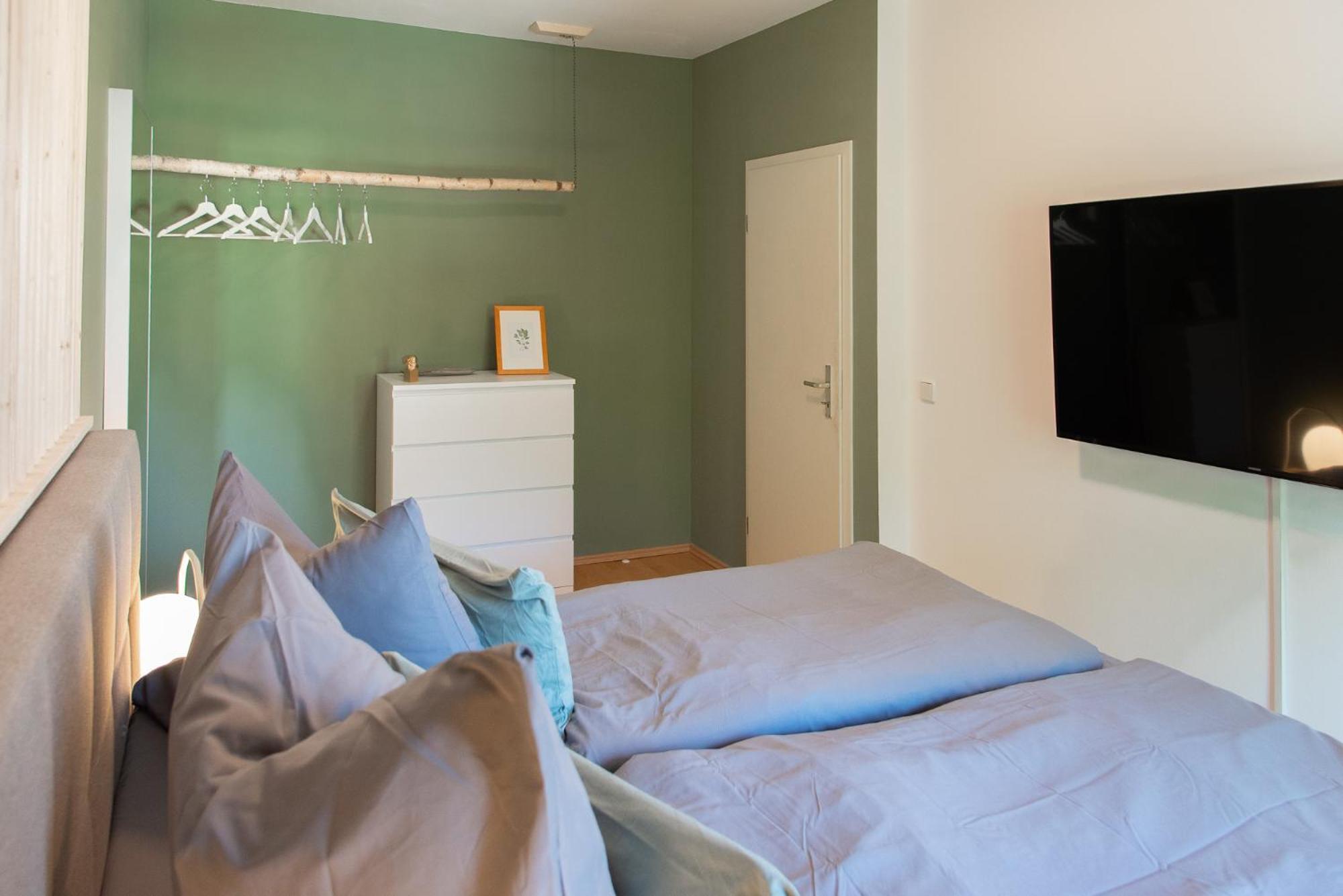 Stilvolles Apartment - Balkon, Netflix, Nespresso, Zentral, Messe Chemnitz Kültér fotó